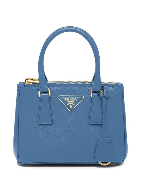 prada saffiano cuir mini double bag|prada galleria bag mini.